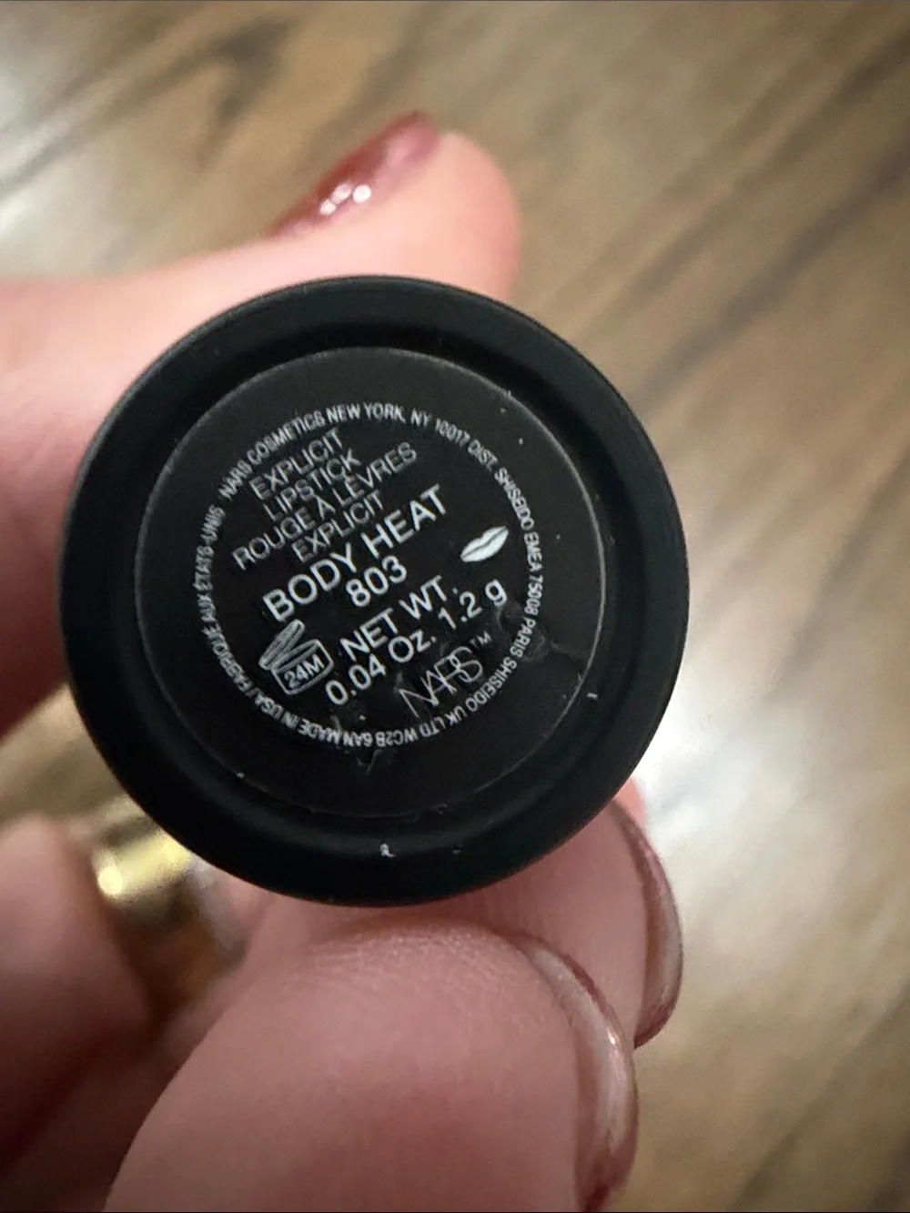 NARS creamy lipstick